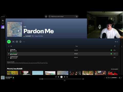 Ethan reacts to "Pardon Me" by Joey Bada$$!