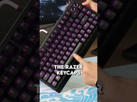 The Razer keyboard has been transformed