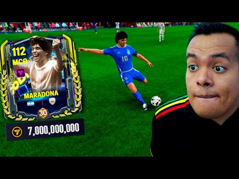 MARADONA, But with His Best Card at FC Mobile!