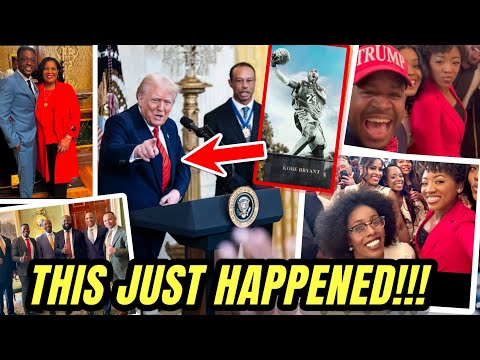 🚨TRUMP BREAKS INTERNET WITH BLACK HISTORY MONTH EVENT AT WH & ANNOUNCES STATUES FOR BLACK HEROES