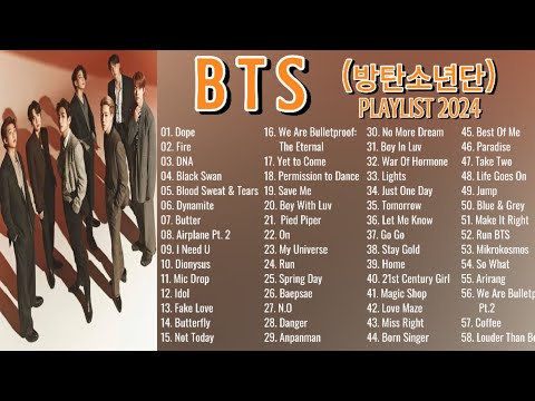 BTS (방탄소년단) Playlist 2024 | Non-stop