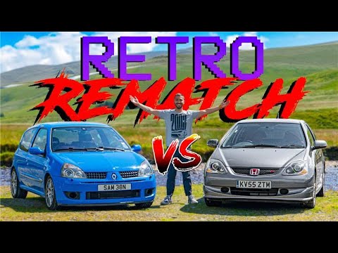 EP3 Civic Type R vs RS Clio 182 Hot Hatch Rematch!