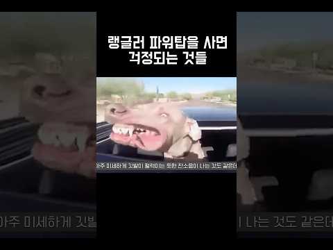 랭글러 파워탑의 소음을 걱정하지 않아도 되는 이유