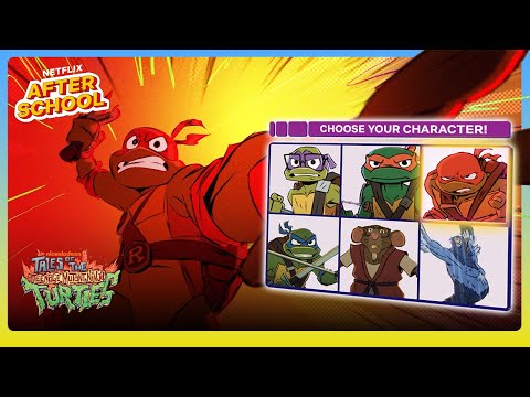 Choose YOUR Character! 🥷🐢 Tales of the Teenage Mutant Ninja Turtles | Netflix After School