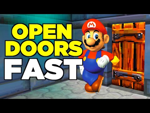 How fast can you ENTER DOORS in every MARIO game?