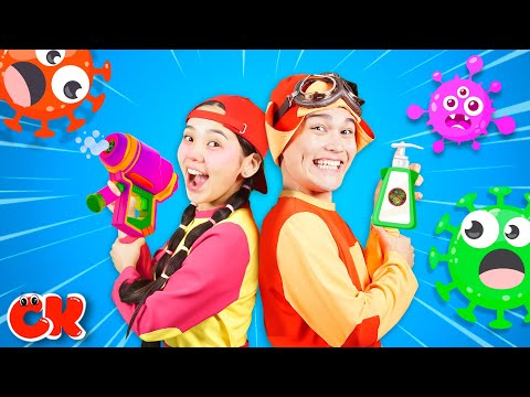 Scrub All Bacteria Bath Song | Kids Song & More | Chiki Chaka