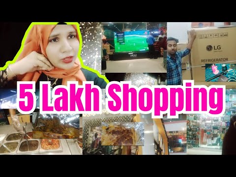 5 Lakh Shopping | Hyderabadi vlogger mom #hyderabad #steam #expensive