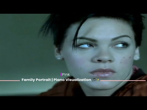 P!nk - Family Portrait |  Piano Visualization 🎵✨