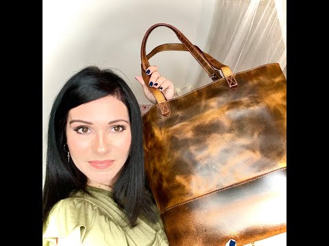 What's In My Kodiak Leather Work Bag X Ana Luisa