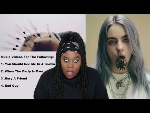 Billie Eilish - Bad Guy Plus Music Videos From The New Album |REACTION|