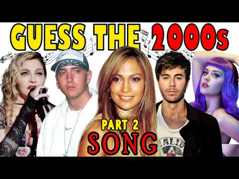 Guess The 2000s Song Challenge Part 2 of 3