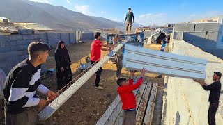 ⛑️💸Milad and Hassan's Adventure: Shopping for Beams and Fibers for Their New Home!