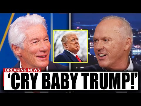 BREAKING: Richard Gere and Micheal Keaton Just DESTROYED Trump On LIVE TV!