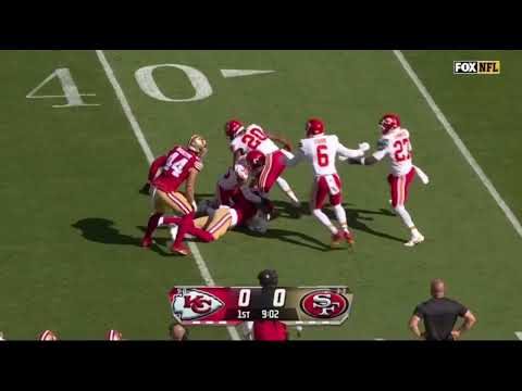 First INT in Chiefs vs 49ers!