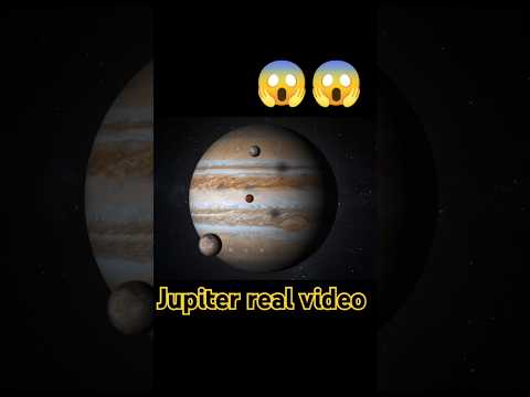 jupiter planet real video 😲 #shorts #space #universe #jupiter #trending