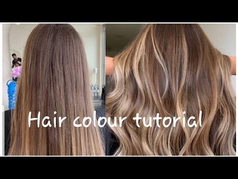 Hair color trends 2022 - | Chocolate brown with Blonde | #youtubevideo #viralvideo #haircolor