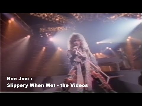 Bon Jovi, Slippery When Wet - The Videos, VHS-SP HiFi Stereo.