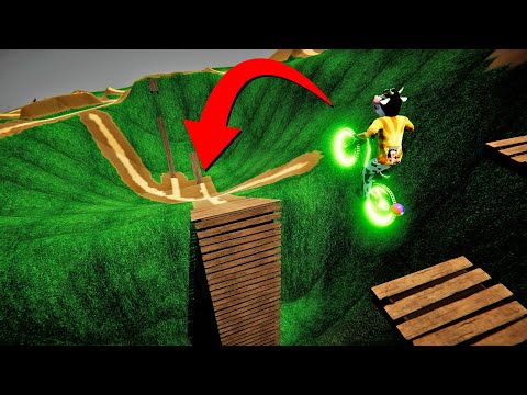 Can I Survive These INSANE BIKE JUMPS? (Descenders)