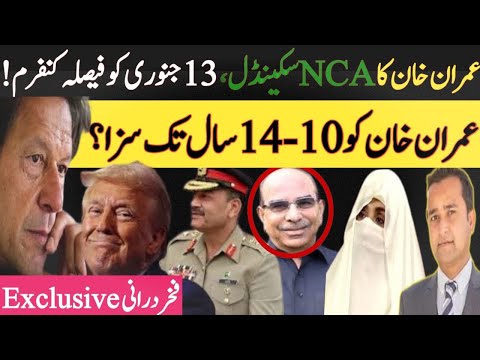 Breaking news:Imran Khan 190 million verdict to be announced on 13Jan?|PTI-Govt talks|Fakhar Durrani