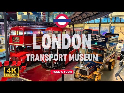 London Transport Museum Tour | Covent Garden | 4K