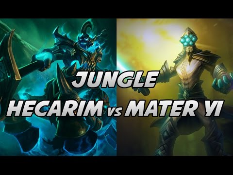 Hecarim vs Master Yi Jungle - League of Legends