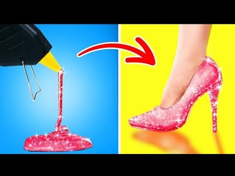 GET CREATIVE WITH YOUR FASHION|| Transform Your Wardrobe! 3D Pen &Hot Glue Hacks by 123 GO! SCHOOL