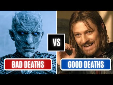 Bad Character Deaths vs Good Character Deaths (Writing Advice)