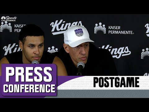 Doug Christie and Keegan Murray discuss Kings’ 111-110 OT loss to Clippers | NBC Sports CA