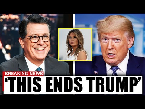 Stephen Colbert Just HUMILIATED Melania & Trump On LIVE TV