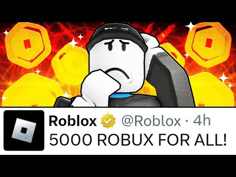 Is Roblox Actually Giving Everyone 5000 Robux?...