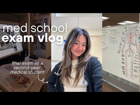 cram with me for my final med school exam of second year!! study vlog