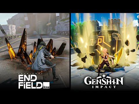 Genshin Impact Vs Arknight Endfield Comparison