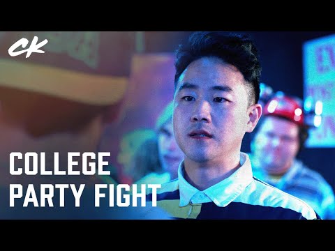 College Party Fight | Cobra Kai (Xolo Maridueña & Joe Seo)