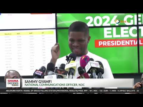 NDC has won 2024 General Elections - Sammy Gyamfi declares