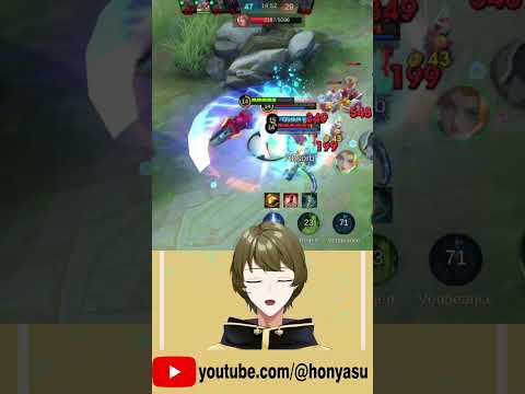 Grock skill dapet dua #mobilelegends #mlbb #vtuber #honyaclip #mobilelegends