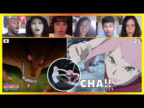 Team 7 vs Shin Uchiha | Reaction Mashup [Boruto 23] ボルト