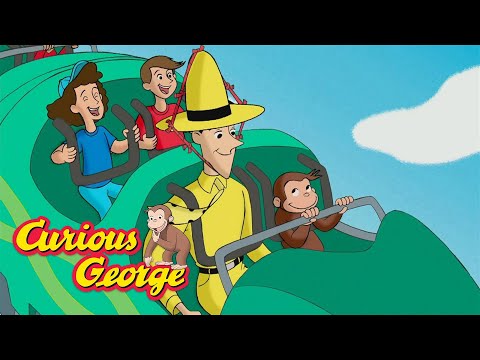 George Rides the Rollercoaster! 🐵 Curious George 🐵 Kids Cartoon 🐵 Kids Movies