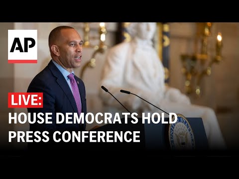 LIVE: House Democrats hold press conference