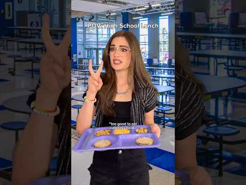 POV: High School Lunch. Part 1. #skit #comedy #funny #acting #school