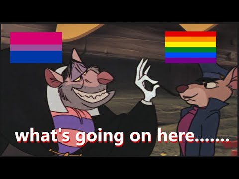 The Great Mouse Detective (1986) but only the gay parts