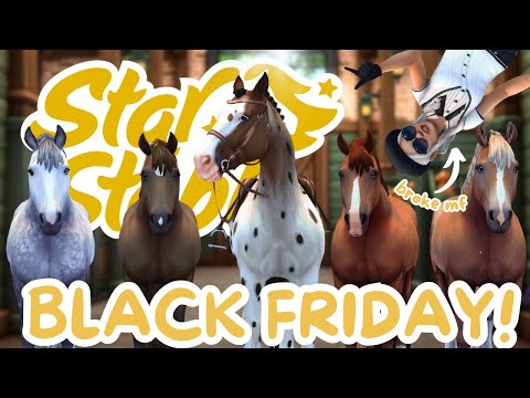 making my pockets hurt...💰 star stable black friday spree