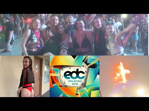 EDC ORLANDO 2018: DAY TWO / THE STAGE CAUGHT ON FIRE!!