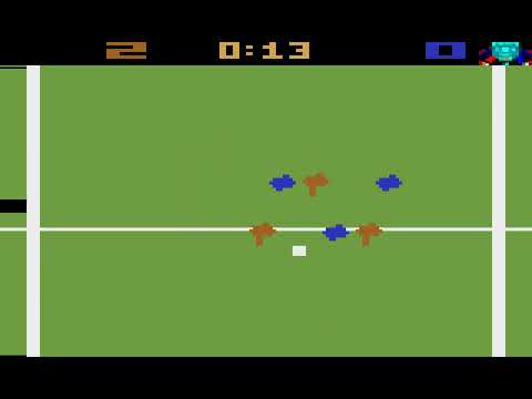 Atari 2600 Game: Championship Soccer [AKA Pele's Soccer] (1980 Atari)