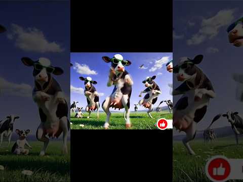 FUNNY COW DANCE 🤣🐮| COW SONG _ COW VIDEOS | DANCING COW | ANIMAL SOUND