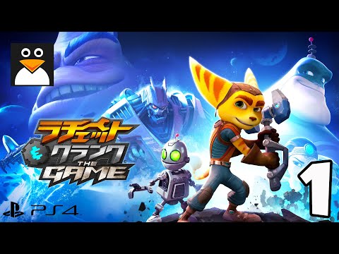 ラチェット&クランク The Game 英語字幕 (チャプター 1) ゲームプレイ 動画 [PS4]