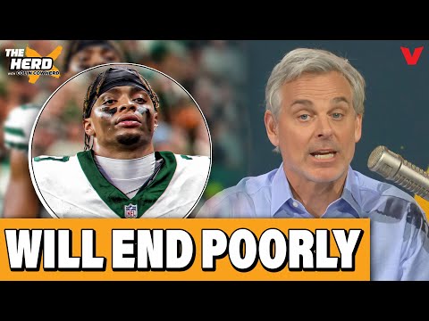 Colin Cowherd predicts Justin Fields & New York Jets signing will end poorly | THE HERD NFL