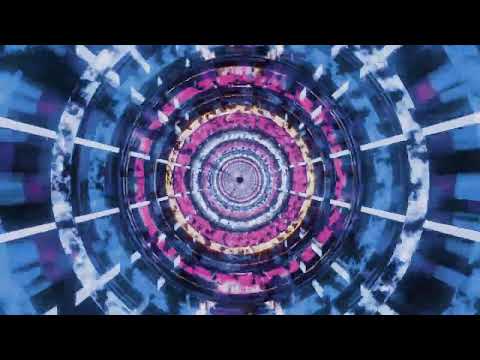 [4K] 1 Hour Infinite Tunnel Loop - DJ Visuals