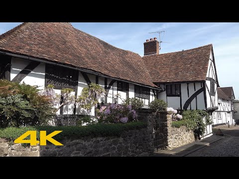 West Malling Walk: Town Centre【4K】