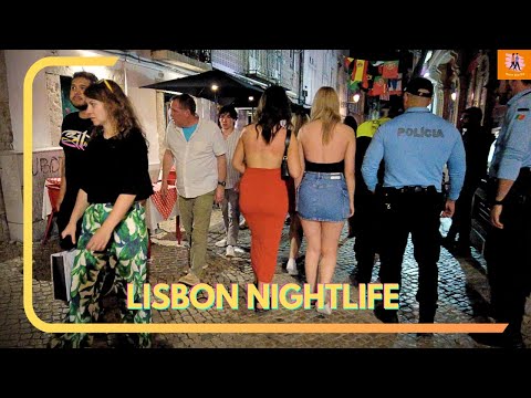 LISBON NIGHTLIFE | Bairro Alto Saturday Night | Here We Go Walks