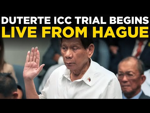 Duterte ICC Trial LIVE | Ex-Philippine President Duterte Trial Over Drug War | ICC Court LIVE